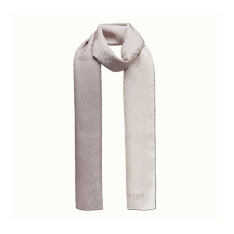 foulard fendi grigio fumo|Foulard Fendi in Sintetico Grigio .